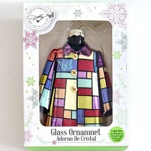 Dolly Parton RUZ Coat of Many Colors Patchwork Jacket Christmas Ornament 2025